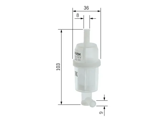 Kraftstofffilter BOSCH 0 450 904 077 Bild Kraftstofffilter BOSCH 0 450 904 077