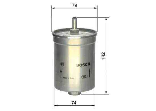 Kraftstofffilter BOSCH 0 450 905 007 Bild Kraftstofffilter BOSCH 0 450 905 007