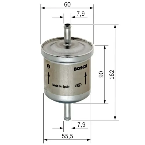 Kraftstofffilter BOSCH 0 450 905 320 Bild Kraftstofffilter BOSCH 0 450 905 320
