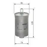 Kraftstofffilter BOSCH 0 450 905 401