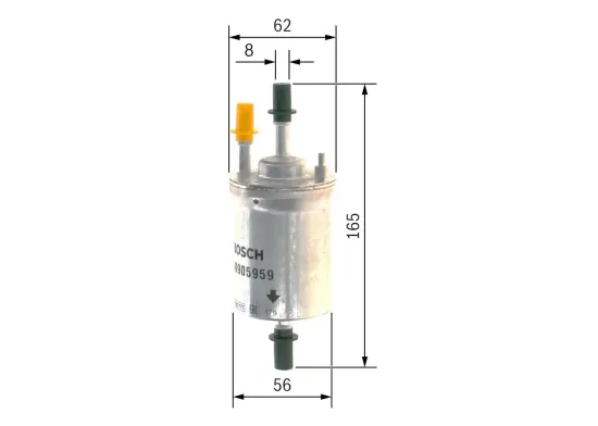 Kraftstofffilter BOSCH 0 450 905 959 Bild Kraftstofffilter BOSCH 0 450 905 959