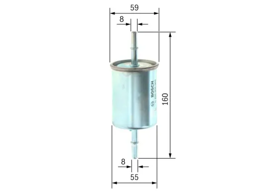 Kraftstofffilter BOSCH 0 450 905 969 Bild Kraftstofffilter BOSCH 0 450 905 969