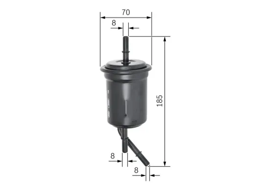 Kraftstofffilter BOSCH 0 450 905 970 Bild Kraftstofffilter BOSCH 0 450 905 970