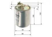 Kraftstofffilter BOSCH 0 450 906 334