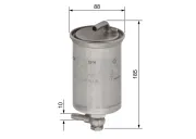 Kraftstofffilter BOSCH 0 450 906 431