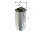 Kraftstofffilter BOSCH 0 450 906 451