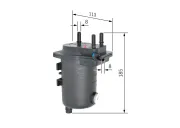 Kraftstofffilter BOSCH 0 450 907 009