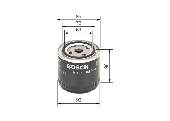 Ölfilter BOSCH 0 451 103 004 Bild Ölfilter BOSCH 0 451 103 004