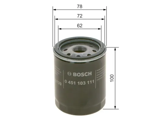 Ölfilter BOSCH 0 451 103 111 Bild Ölfilter BOSCH 0 451 103 111