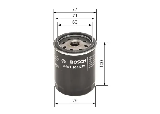 Ölfilter BOSCH 0 451 103 232 Bild Ölfilter BOSCH 0 451 103 232