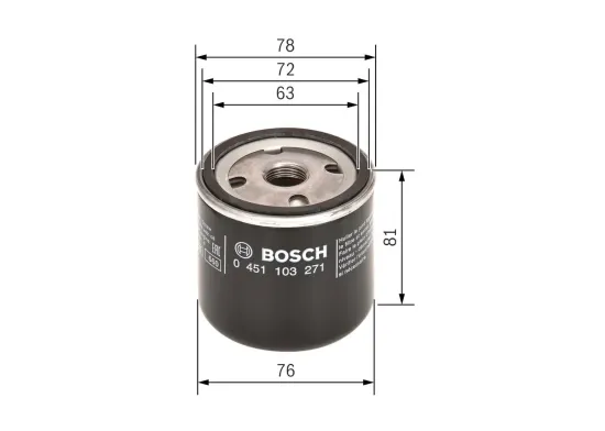Ölfilter BOSCH 0 451 103 271 Bild Ölfilter BOSCH 0 451 103 271
