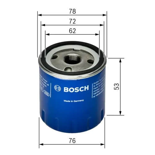 Ölfilter BOSCH 0 451 103 336 Bild Ölfilter BOSCH 0 451 103 336