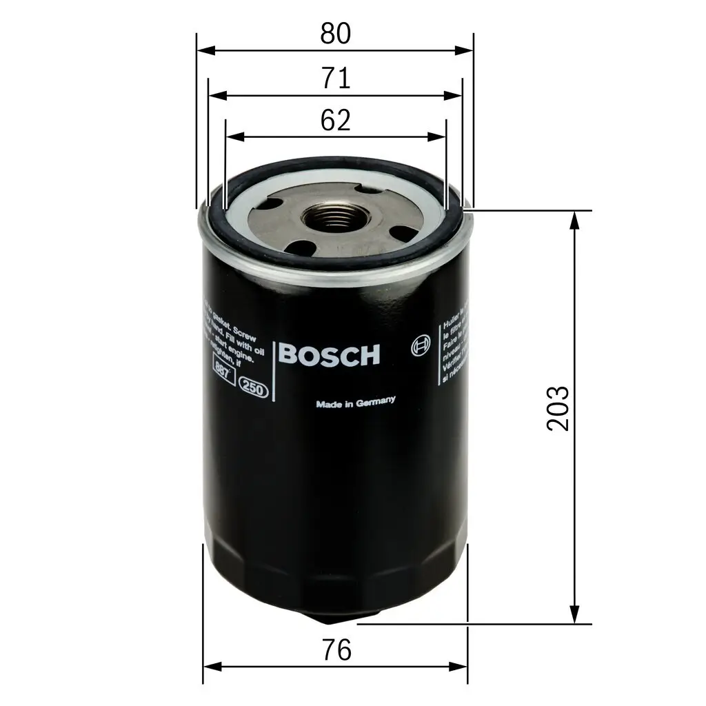 Ölfilter BOSCH 0 451 103 338