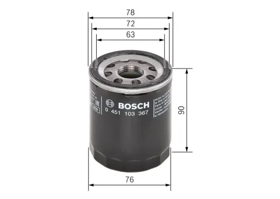 Ölfilter BOSCH 0 451 103 367 Bild Ölfilter BOSCH 0 451 103 367