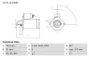 Starter 12 V 2,2 kW BOSCH 0 986 012 620 Bild Starter 12 V 2,2 kW BOSCH 0 986 012 620