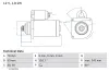 Starter 12 V 1,8 kW BOSCH 0 986 016 990 Bild Starter 12 V 1,8 kW BOSCH 0 986 016 990