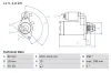 Starter 12 V 2 kW BOSCH 0 986 017 420 Bild Starter 12 V 2 kW BOSCH 0 986 017 420