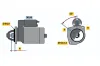 Starter 12 V 0,7 kW BOSCH 0 986 017 840 Bild Starter 12 V 0,7 kW BOSCH 0 986 017 840