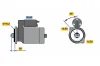 Starter 12 V 2 kW BOSCH 0 986 018 390 Bild Starter 12 V 2 kW BOSCH 0 986 018 390