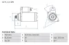 Starter 12 V 1,1 kW BOSCH 0 986 018 920 Bild Starter 12 V 1,1 kW BOSCH 0 986 018 920