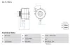 Generator 14 V BOSCH 0 986 034 050