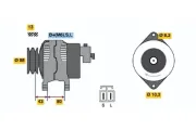 Generator 14 V BOSCH 0 986 040 561