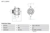 Generator 14 V BOSCH 0 986 046 150