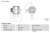 Generator 14 V BOSCH 0 986 049 430 Bild Generator 14 V BOSCH 0 986 049 430