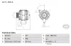 Generator 14 V BOSCH 0 986 081 960