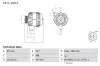 Generator 14 V BOSCH 0 986 082 010