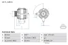 Generator 14 V BOSCH 0 986 082 290