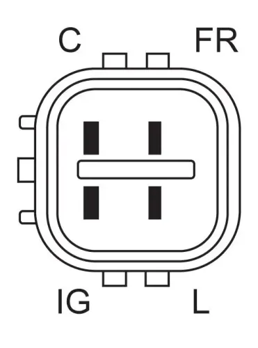 Generator 14 V BOSCH 0 986 082 050 Bild Generator 14 V BOSCH 0 986 082 050