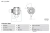 Generator 14 V BOSCH 0 986 083 520