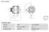Generator 14 V BOSCH 0 986 083 910 Bild Generator 14 V BOSCH 0 986 083 910