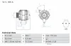 Generator 14 V BOSCH 0 986 086 650