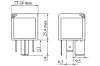 Relais, Arbeitsstrom 12 V BOSCH 0 986 332 001 Bild Relais, Arbeitsstrom 12 V BOSCH 0 986 332 001