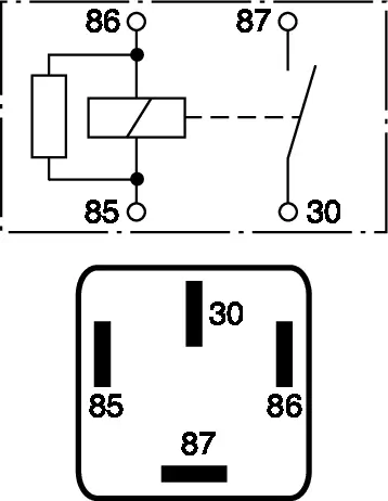 Relais, Hupe/Horn 12 V BOSCH 0 986 332 072 Bild Relais, Hupe/Horn 12 V BOSCH 0 986 332 072