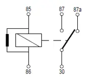 Relais, Arbeitsstrom 24 V BOSCH 0 986 332 205 Bild Relais, Arbeitsstrom 24 V BOSCH 0 986 332 205