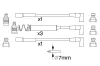 Zündleitungssatz BOSCH 0 986 356 723 Bild Zündleitungssatz BOSCH 0 986 356 723