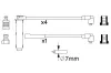 Zündleitungssatz BOSCH 0 986 356 731 Bild Zündleitungssatz BOSCH 0 986 356 731