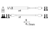 Zündleitungssatz BOSCH 0 986 356 796
