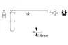 Zündleitungssatz BOSCH 0 986 356 833 Bild Zündleitungssatz BOSCH 0 986 356 833