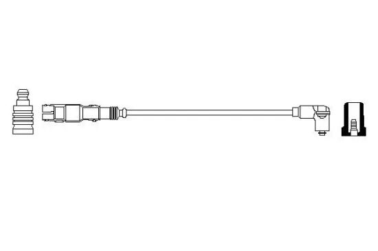 Zündleitung BOSCH 0 986 357 714 Bild Zündleitung BOSCH 0 986 357 714