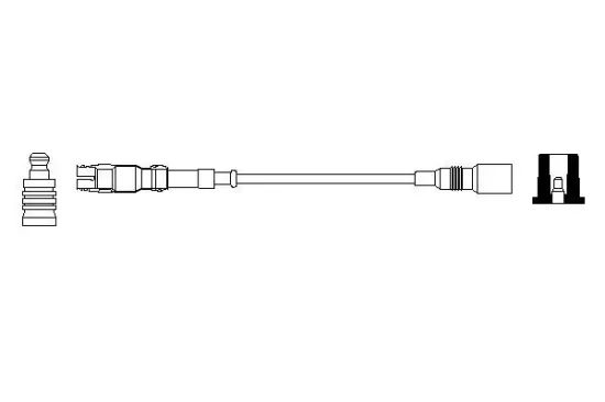 Zündleitung Lenkstockhebel zum Lenkspurhebel am Lenkzylinder BOSCH 0 986 357 718 Bild Zündleitung Lenkstockhebel zum Lenkspurhebel am Lenkzylinder BOSCH 0 986 357 718