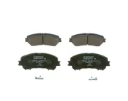 Bremsbelagsatz, Scheibenbremse Vorderachse BOSCH 0 986 424 011