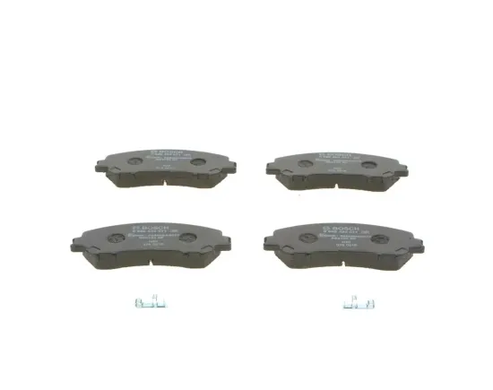 Bremsbelagsatz, Scheibenbremse Vorderachse BOSCH 0 986 424 011 Bild Bremsbelagsatz, Scheibenbremse Vorderachse BOSCH 0 986 424 011