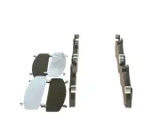 Bremsbelagsatz, Scheibenbremse Vorderachse BOSCH 0 986 424 067