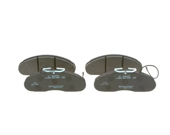 Bremsbelagsatz, Scheibenbremse Vorderachse BOSCH 0 986 424 080 Bild Bremsbelagsatz, Scheibenbremse Vorderachse BOSCH 0 986 424 080