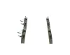 Bremsbelagsatz, Scheibenbremse Vorderachse BOSCH 0 986 424 125 Bild Bremsbelagsatz, Scheibenbremse Vorderachse BOSCH 0 986 424 125