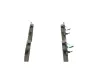 Bremsbelagsatz, Scheibenbremse Vorderachse BOSCH 0 986 424 125 Bild Bremsbelagsatz, Scheibenbremse Vorderachse BOSCH 0 986 424 125